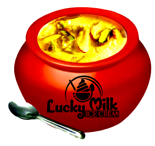 Lucky Milk matka kulfi